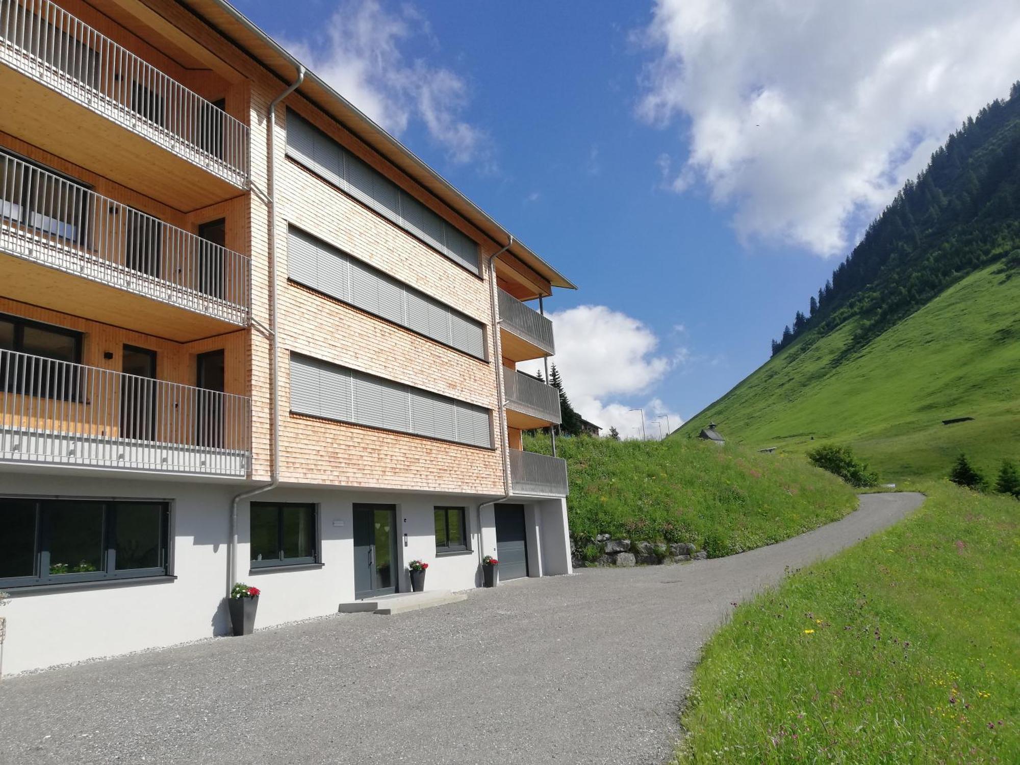 Alpenpanorama Konzett Leilighet Faschina Eksteriør bilde