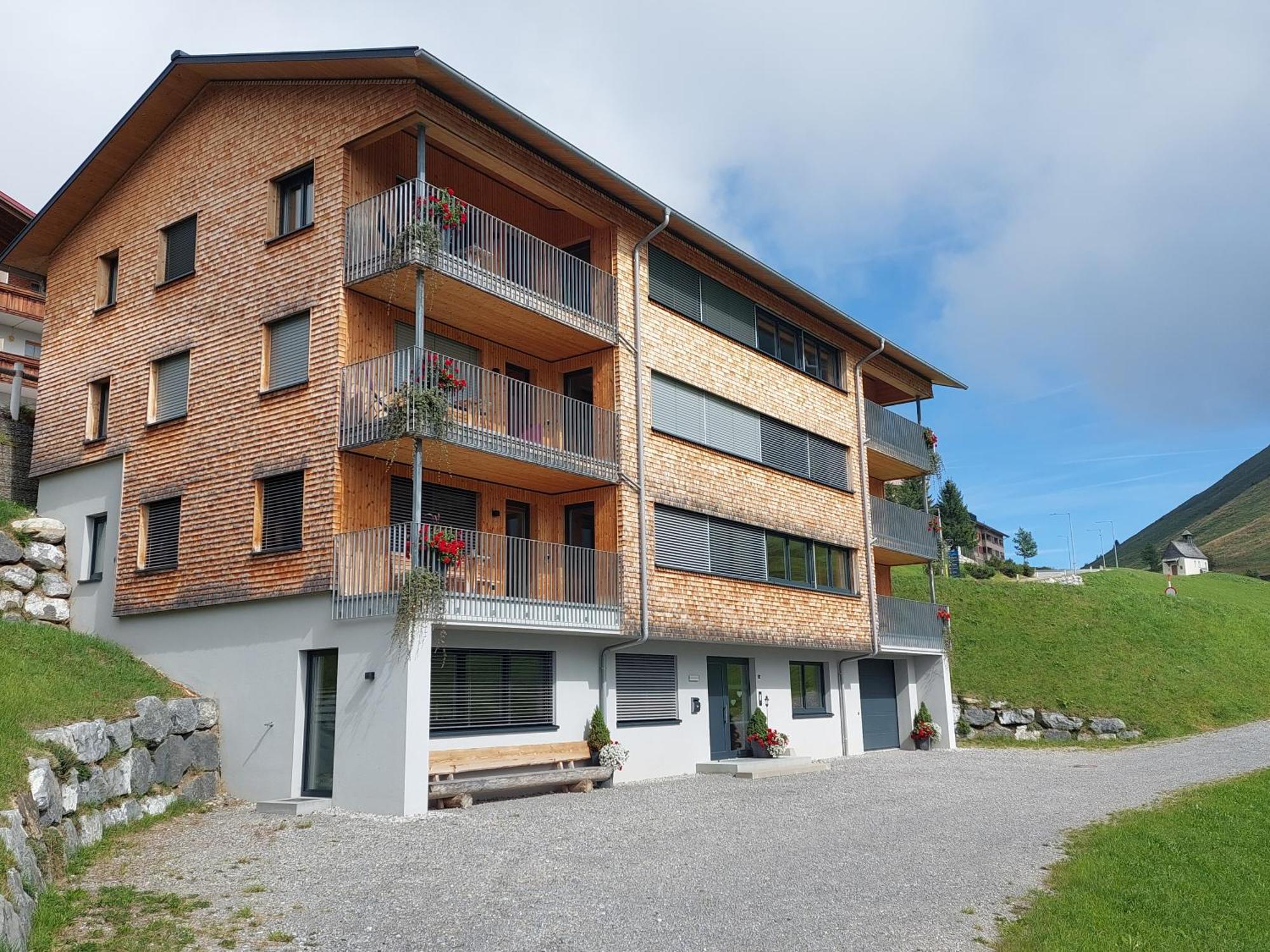 Alpenpanorama Konzett Leilighet Faschina Eksteriør bilde